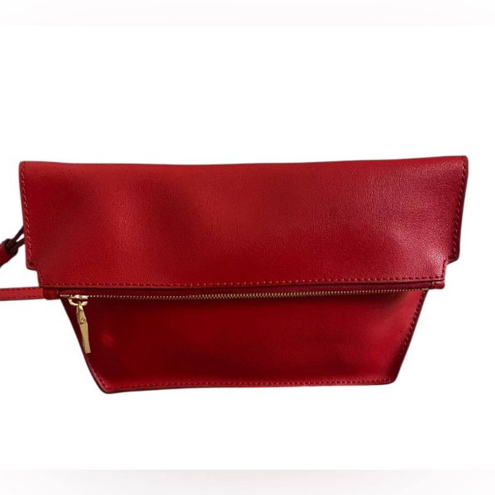 J. Crew Bennett leather crossbody bag